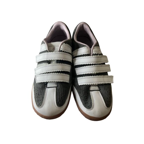 Royal Elastics Gray White Slip-On Sneakers Size 9 – Velcro Casual Shoes - Picture 3 of 7